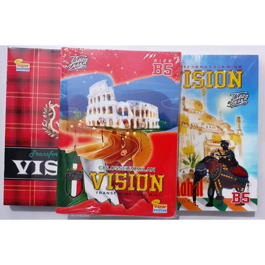 

A5Q BUKU TULIS BIG BOSS VISSION 42 LEMBAR 1 PACK 6 BUKU J12