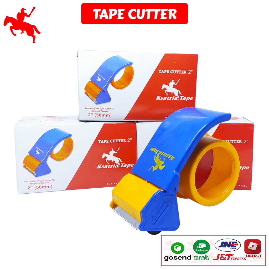 

W6Q KSATRIA TAPE DISPENSER LAKBAN / CUTTER LAKBAN / PEMOTONG LAKBAN -NEW HRH