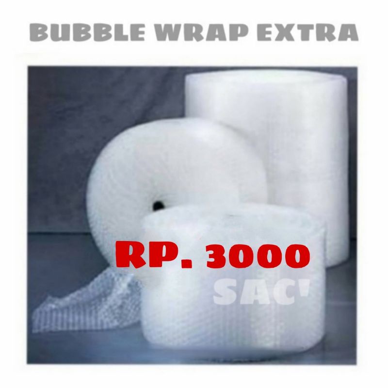 

H6Y BUBBLE WRAP SUPER EXTRA DUS EXTRA PACKING P1H