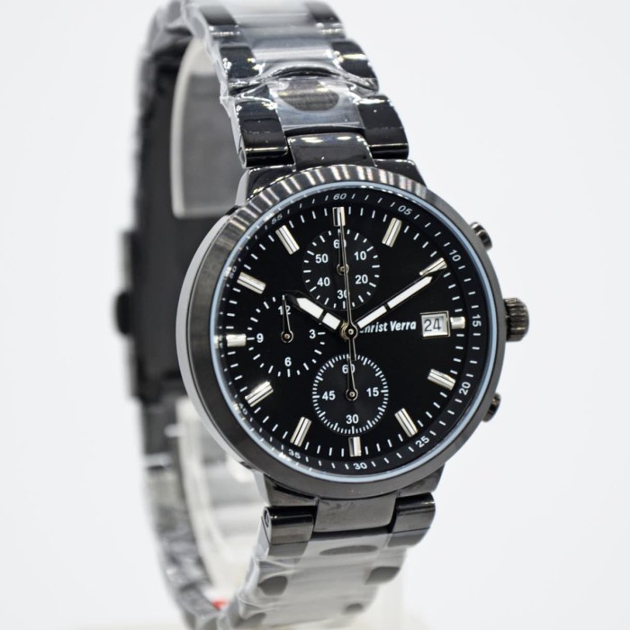 Jam Tangan CHRIST VERRA CHRIST VERRA Wanita Original CV 31805L-16 BLK