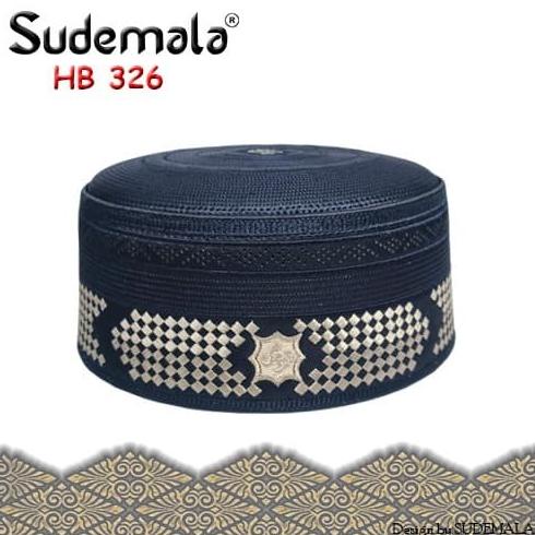 Songkok Haji Hitam HB 326 Sudemala