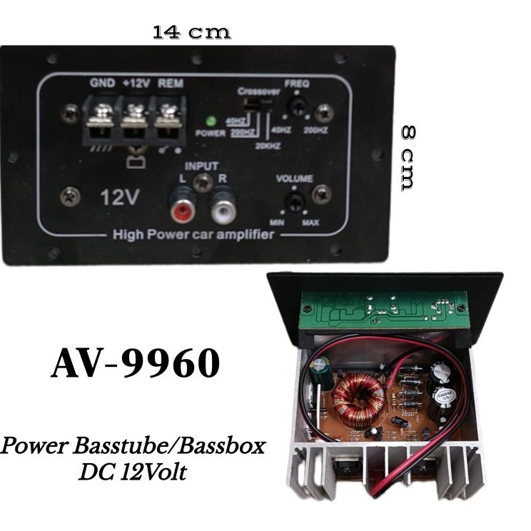 ➽BUs power kit subwoofer untuk speaker 6/8/10/12 inch ✷ ➚