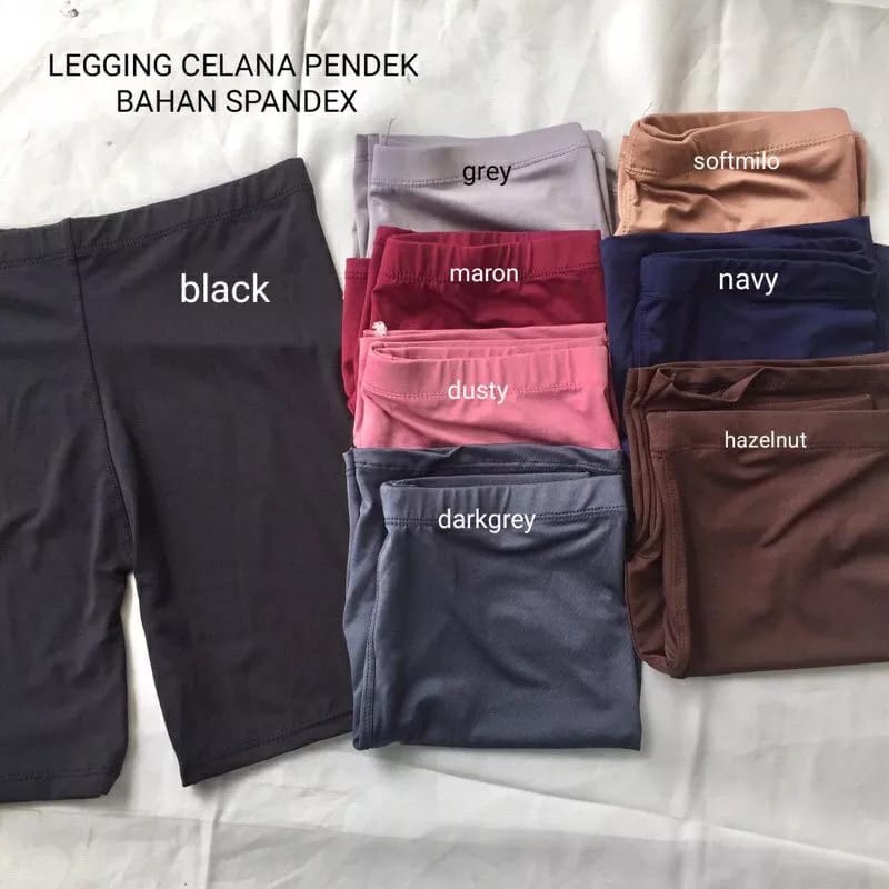 Legging Short Celana Dalaman Wanita