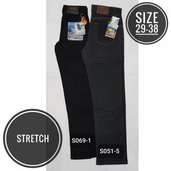 Celana Jeans Body Boss Standard Stretch Panjang Pria Obral Cuci Gudang