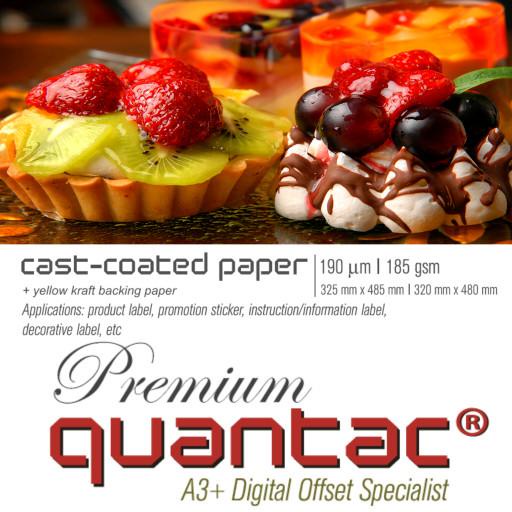 

Sticker Quantac Chromo Premium Glossy A3+.