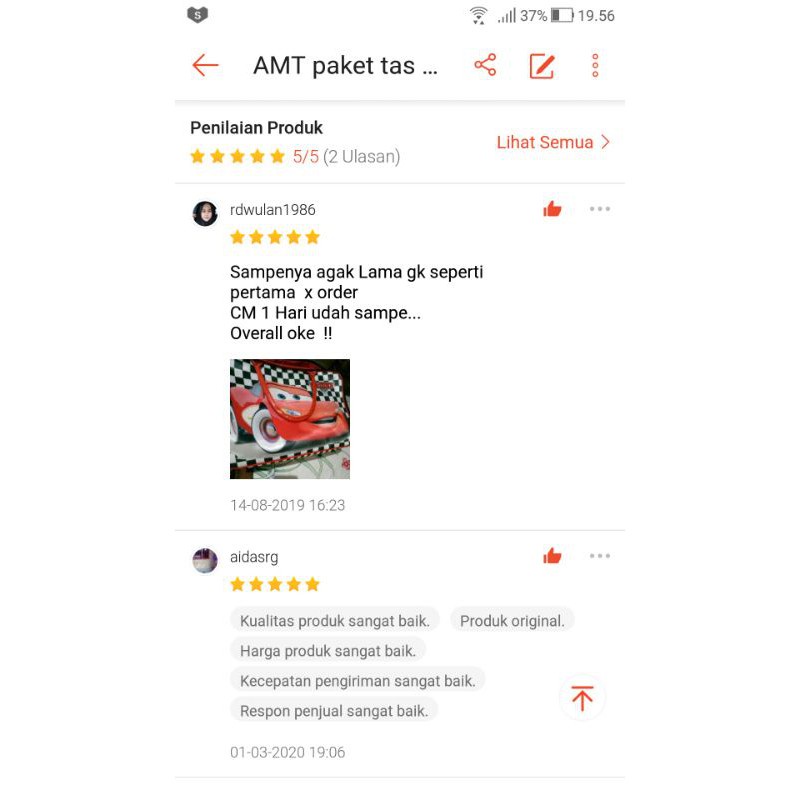 paket tas murah koper weekend Cars balap mobil selempang besar dan kecil