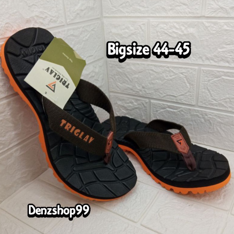 Terbaik.. Sandal Pria Triglav Sandal Outdoor Kuat Nyaman Big Size 44 45 Original