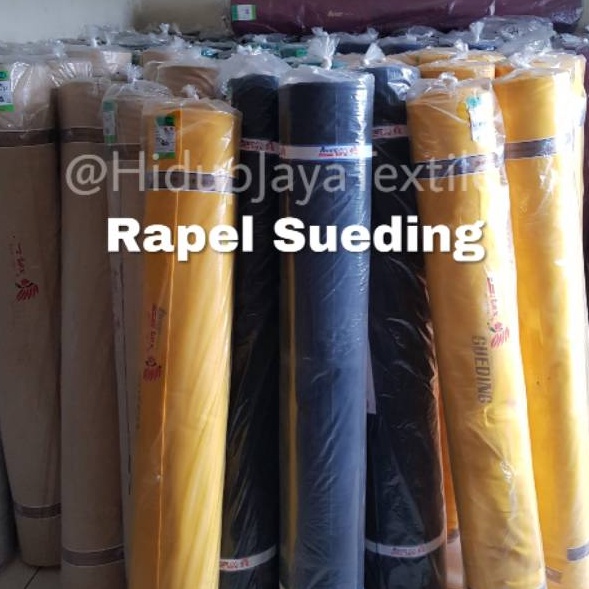 Laris Kain Denim Rafel Rapel Raphel Sueding per yards [ECERAN/GROSIR]  Bahan Topi Tas Jaket TERMURAH