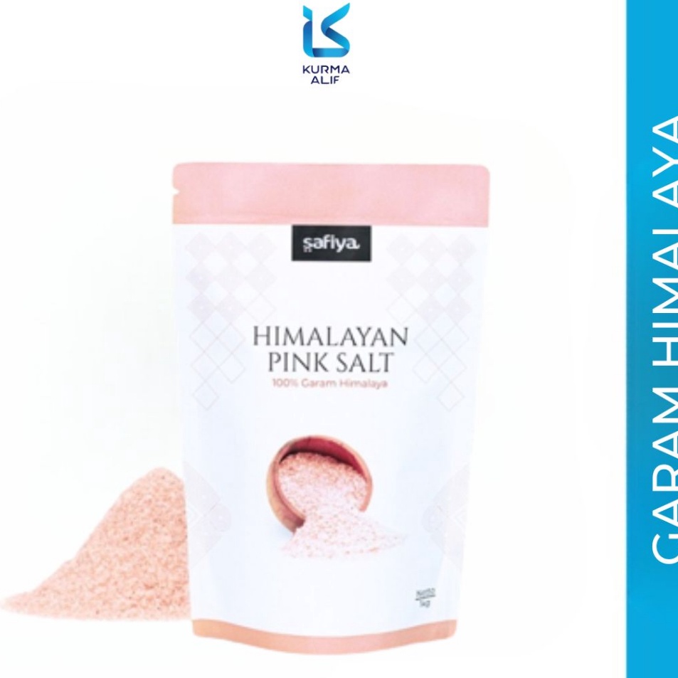

➔➝✺❇ Garam Himalaya 1 Kg Pink Salt Original Premium SAFIYA HERBAL Buruan Beli