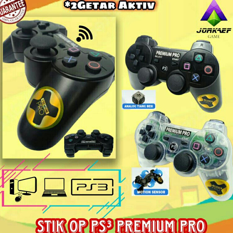 ➠ STIK PS3 OP PREMIUM PRO MOTION SENSOR / STICK PS 3 OP DUAL SHOCK DS3 ✷ (Diskon)