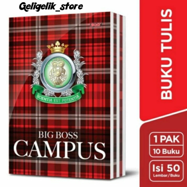 

HZMK9940 [PROMO MURAH!!!] BUKU TULIS BIG BOSS 50 LEMBAR / BUKU CAMPUS BOXY (1 PCS)