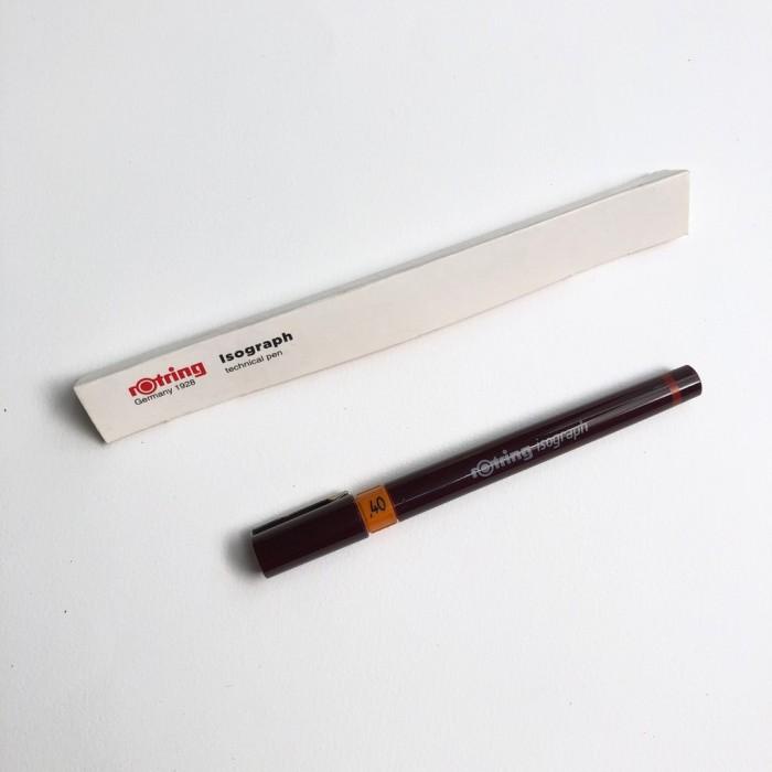 

Rotring Isograph Rapido 0.4