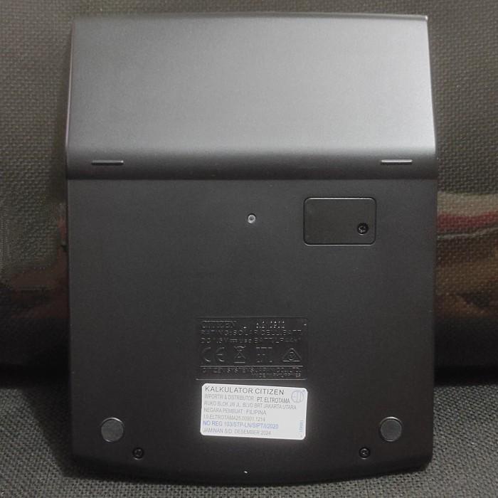 

Kalkulator Meja Desktop Besar 12 Digit Citizen Ct 666 Hitam Original