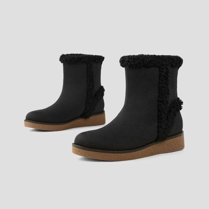 Vivaia Courtney Fur Boots Sustainable Shoes