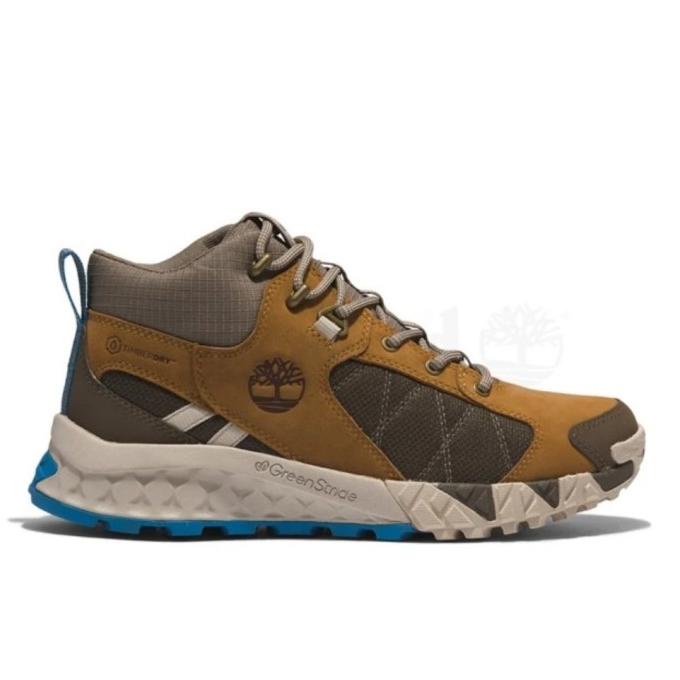 Timberland Women TrailQuest Mid WP Sepatu Boots Wanita - Tan