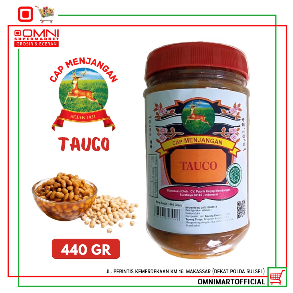 

Menjangan Tauco 440 Gr
