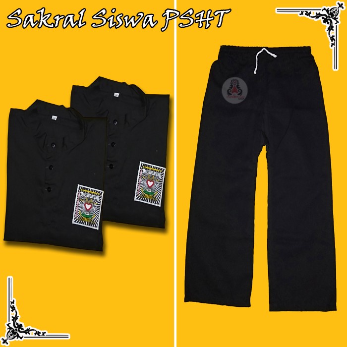 Baju Sakral / Sakral Siswa Psht / Sakral Psht Model Kancing