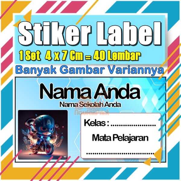 

Stiker Label Nama Buku Pelajaran Anak Karakter Hewan Lucu Cute Murah Sticker Kecil Banyak 20 Lembar Anime Vol-68