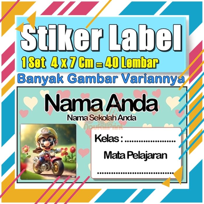 

Stiker Label Nama Buku Pelajaran Anak Karakter Hewan Lucu Cute Murah Sticker Kecil Banyak 20 Lembar Anime Vol-157