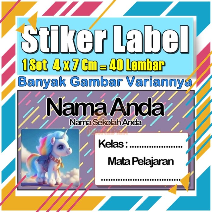 

Stiker Label Nama Buku Pelajaran Anak Karakter Hewan Lucu Cute Murah Sticker Kecil Banyak 20 Lembar Anime Vol-201