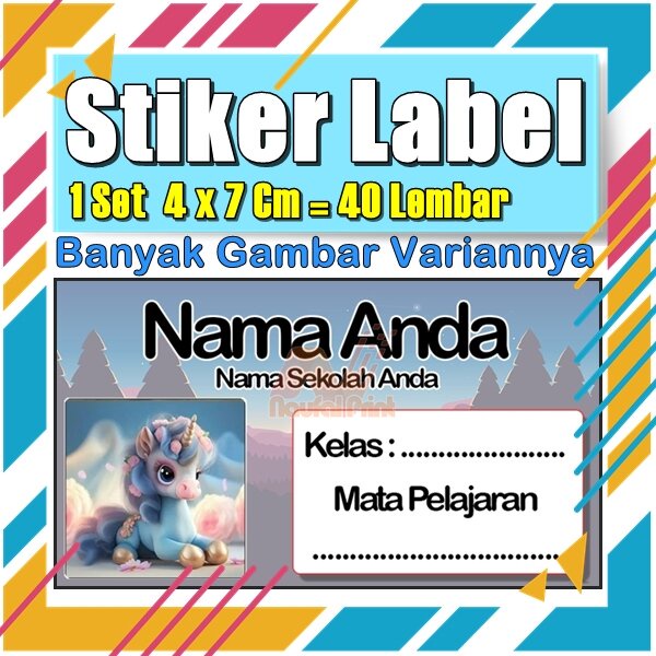 

Stiker Label Nama Buku Pelajaran Anak Karakter Hewan Lucu Cute Murah Sticker Kecil Banyak 20 Lembar Anime Vol-431