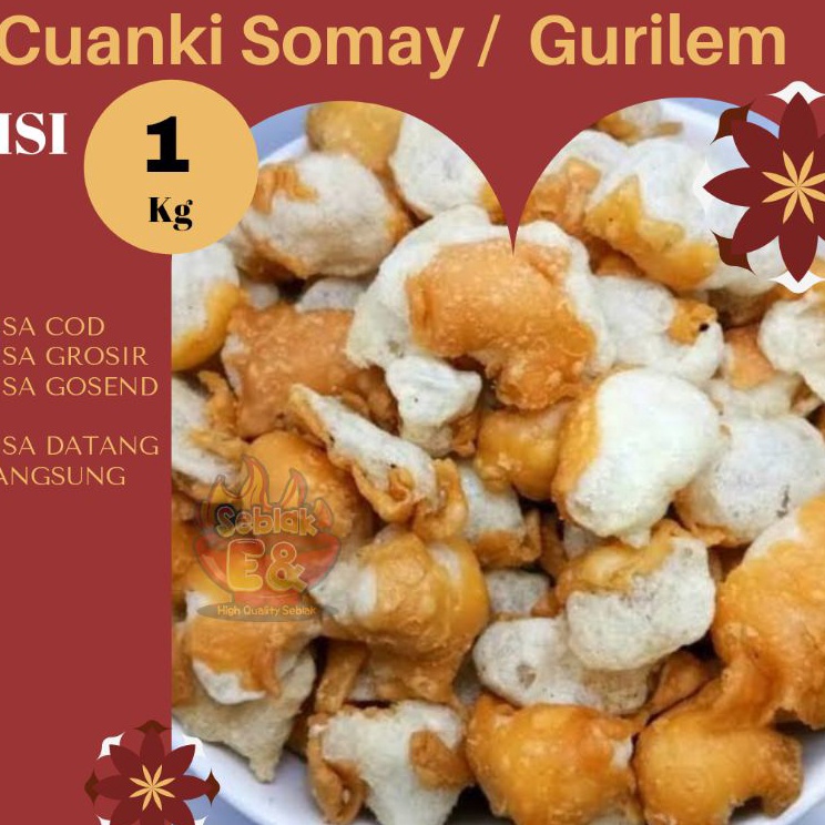 

Diskon BISA COD - Cuanki somay mini 1 KG / gurilem / batagor - cuankie - toping baso aci - seblak Sale