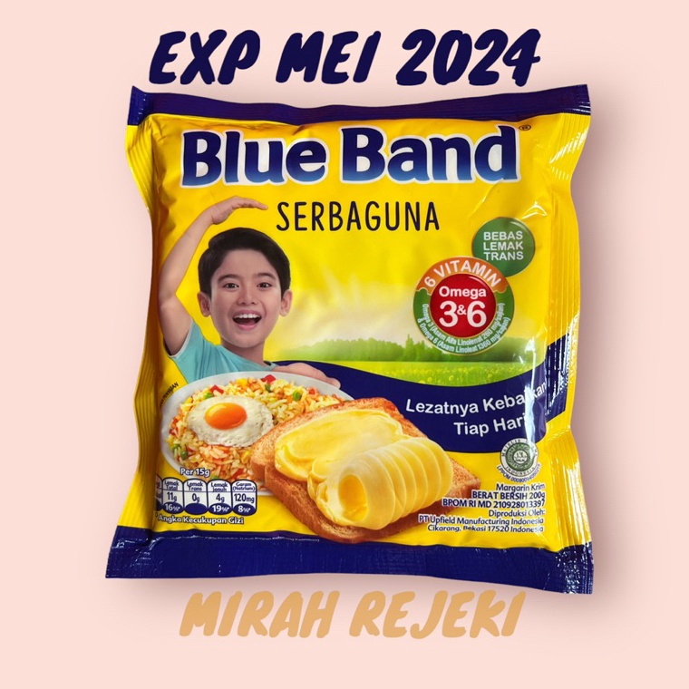 

BXBH7013 【MEGA SALE】 (Promo) Blue Band 200gr serbaguna murah! (free packing)