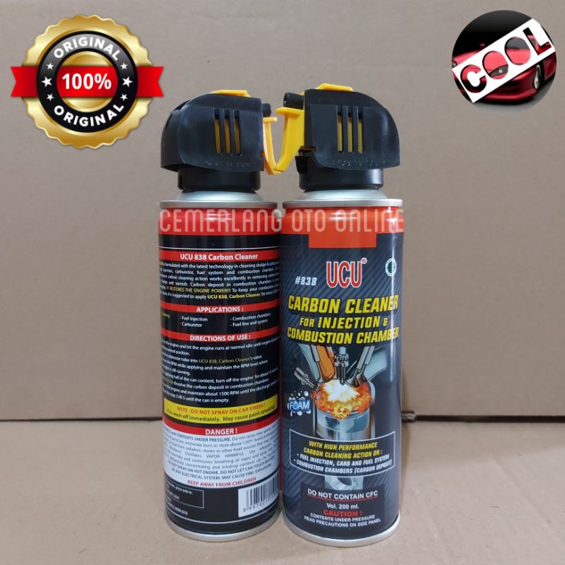UCU 838 Carbon Cleaner Foam / Pembersih Ruang Bakar Injeksi