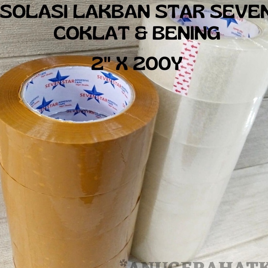 

༺༻ XXX 101044 Lakban Isolasi Jumbo Bening / Coklat 2"x 200 yard (Jamin Rekat & Tebal) Real ❤[PROMO MURAH!!!]❤ ♜