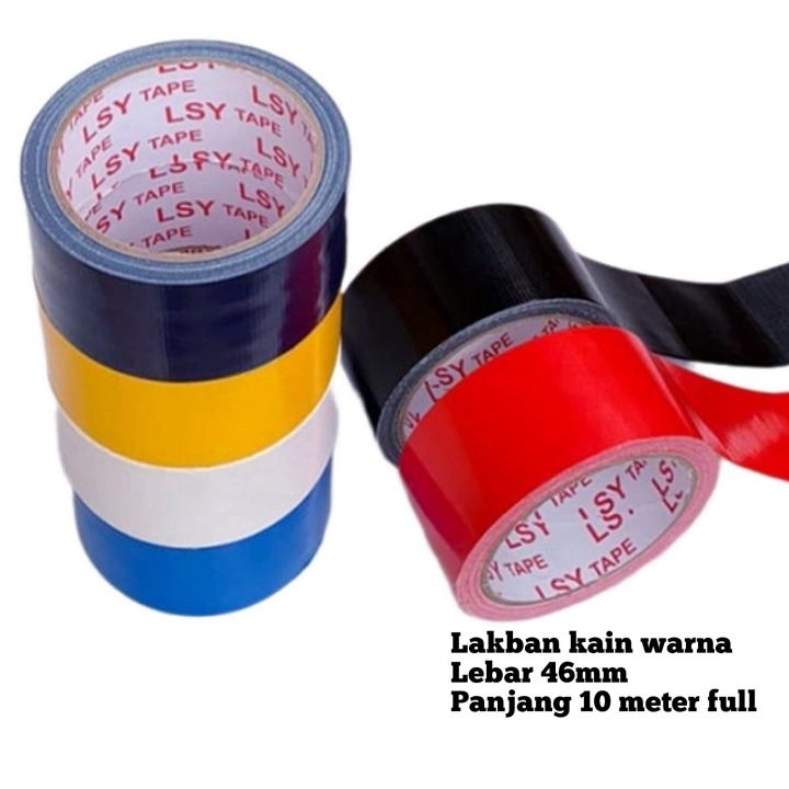 

PHNR6105 【MEGA SALE】 lakban kain warna / cloth tape 2 inch x 10meter full