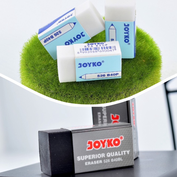 

パ XC 95210 (10)pcs Penghapus Joyko Kecil Hitam dan Putih Free Ongkir 私