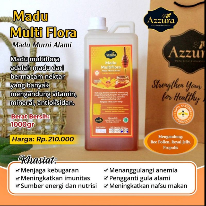 

MADU AZZURA MULTIFLORA 1kg