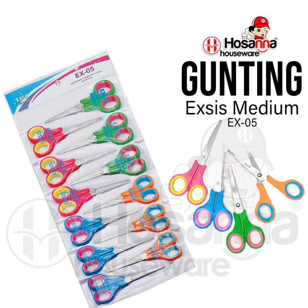

Terbatas 12Pcs Gunting Pastel Stainless / Gunting Pemotong Ukuran Medium Ex05 Kri