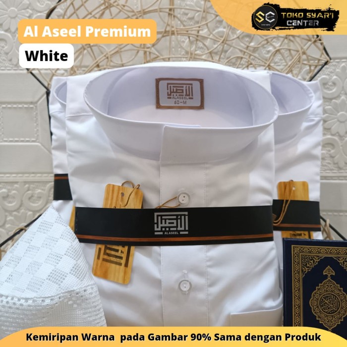 Termurah Jubah Dewasa Al Aseel Putih