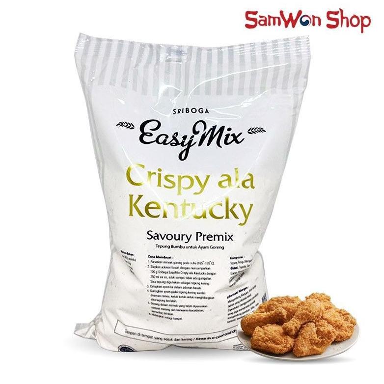 

Diskon Tepung Premix Sriboga Easymix Crispy Ala Kentucky 1Kg