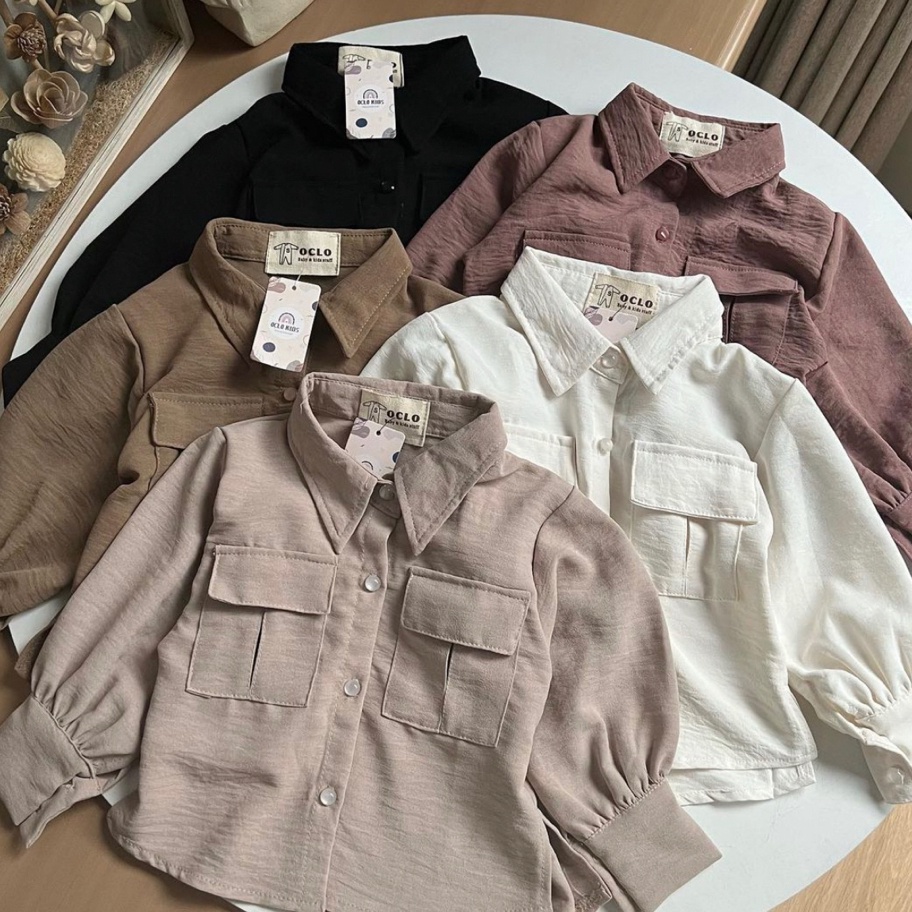 〆 C 5343 Hayra shirt anak terbaru Bagus ⓲