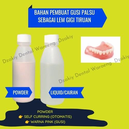 Lem Gigi Palsu Lem Gigi Patah Lem Gigi Permanen Kering Otomatis