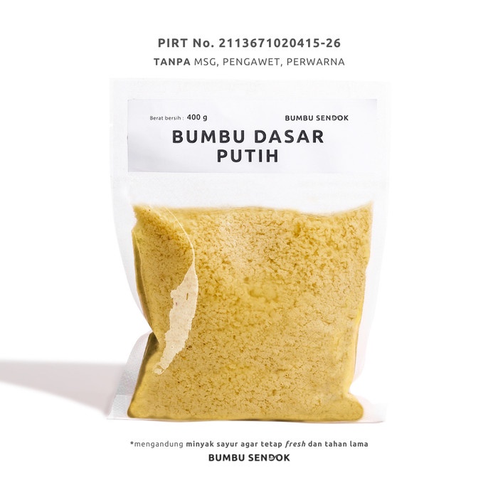 

Terlaris Bumbu Sendok Refill Bumbu Dasar Putih