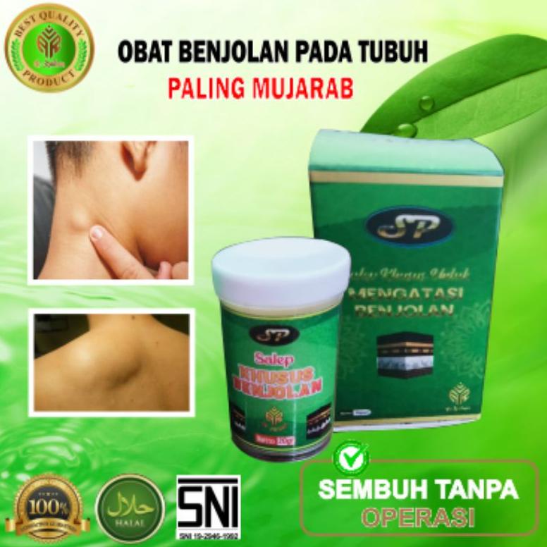 Bisa Cod ( Terlaris ) Salep Khusus Benjolan Ar-Raihan - Mengobati Benjolan - Gondok - Tumor _ Obat K