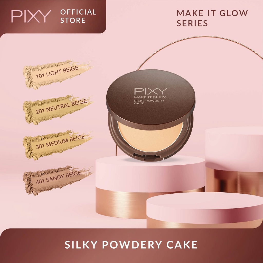 Pixy make it glow Two Way Cake Silky Powdery Cake
