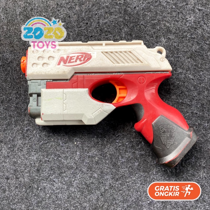 Nerf N-Strike Scout IX-3 var putih mainan tembakan bekas preloved