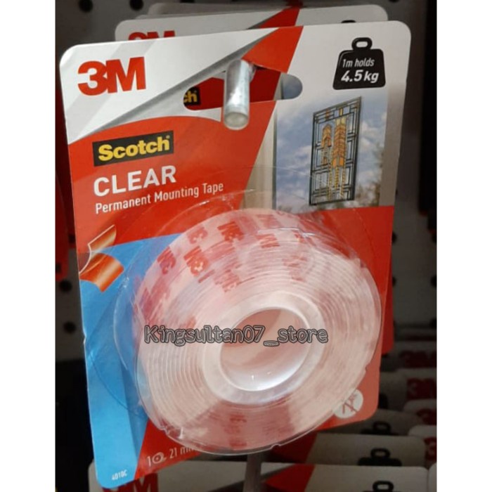 

BRG BARU double Tape 2.1cmx2mtr - Transparan 3m Mounting