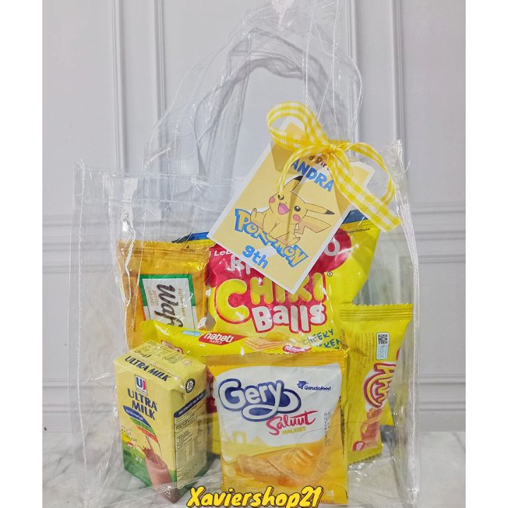 

ㄷ X 1819 Paket Snack Tema Kuning Tas Mika (FREE CARD) Terbaru ⓱