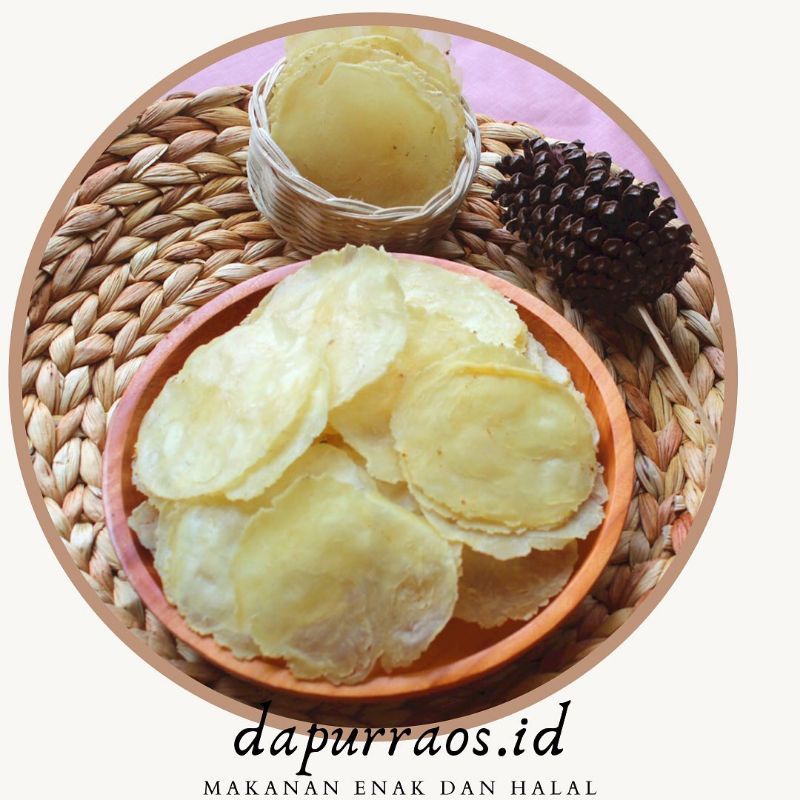 

500 gram EMPING MELINJO MENTAH KHAS KEBUMEN SUPER TIPIS PALING RENYAH