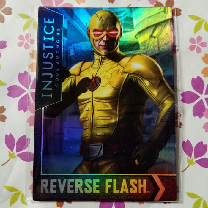 PROMO NEW/ INJUSTICE ULTRA CARD REVERSE FLASH NO.81 FOIL TERMURAH