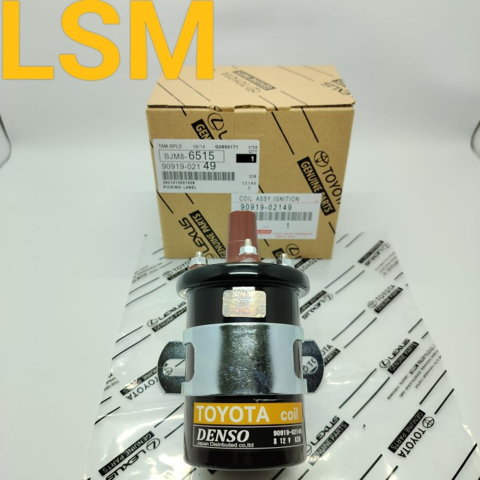 Coil Toyota Kijang 5K Pendek Asli Denso Kode Dt 023