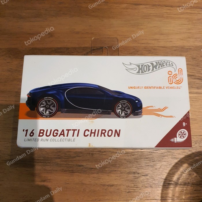 PROMO HOTWHEELS HOT WHEELS HW ID 16 BUGATTI CHIRON BIRU TERBARU
