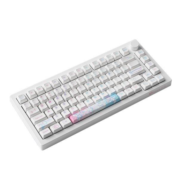 AKKO WIRELESS MECHANICAL GAMING KEYBOARD BLUETOOTH 5.0 CINNAMOROLL