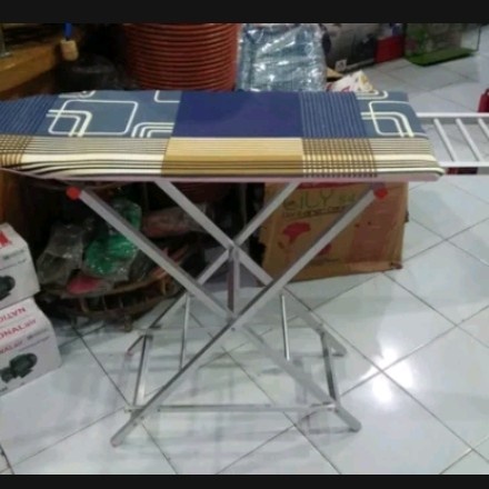 Best Seller Terlaris Meja Setrika Alumunium Tebal Lipat Stainlis Baru Murah Tinggi