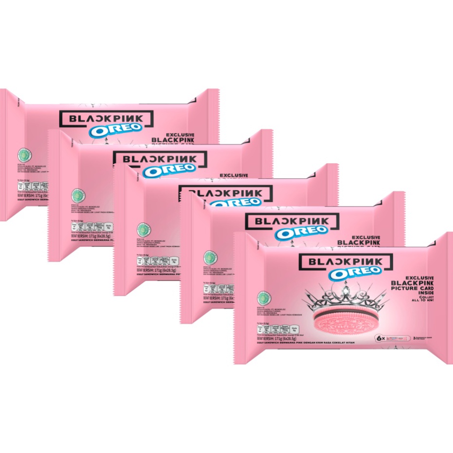 

Diskon Promo Oreo Pink Cookie x Blackpink MP6 171G [Limited Edition] x 5 Jual